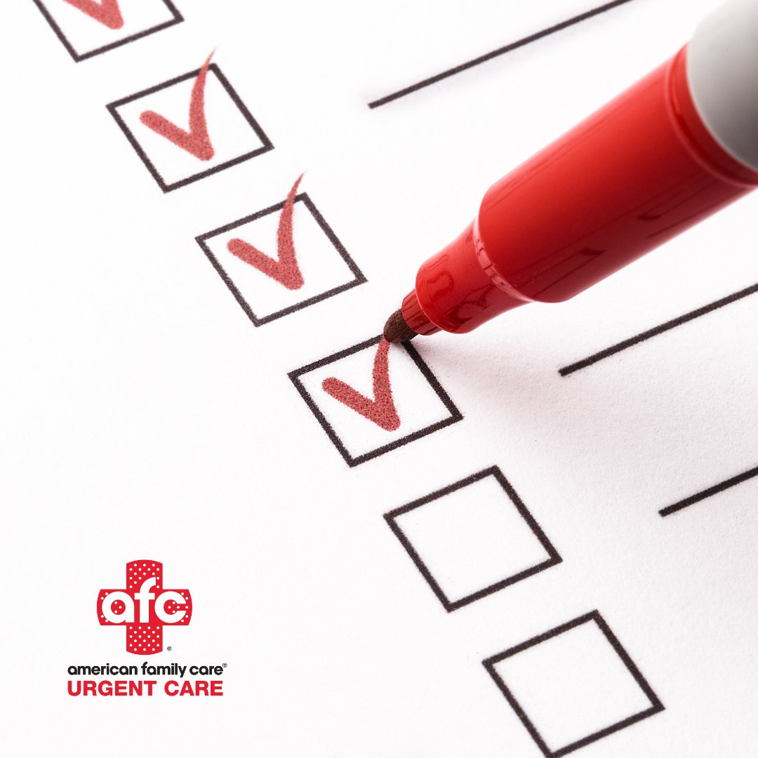 🏥 WHAT TO BRING WITH YOU: ✔️ Photo ID ✔️ Insurance card, if required for billing ✔️ Medical history At AFC Urgent Care Suffolk, you can expect health care in a warm and caring environment with minimal wait-times. #AFCUrgentCare #AFCSuffolk #AFCCares #TheRightCareRightNow