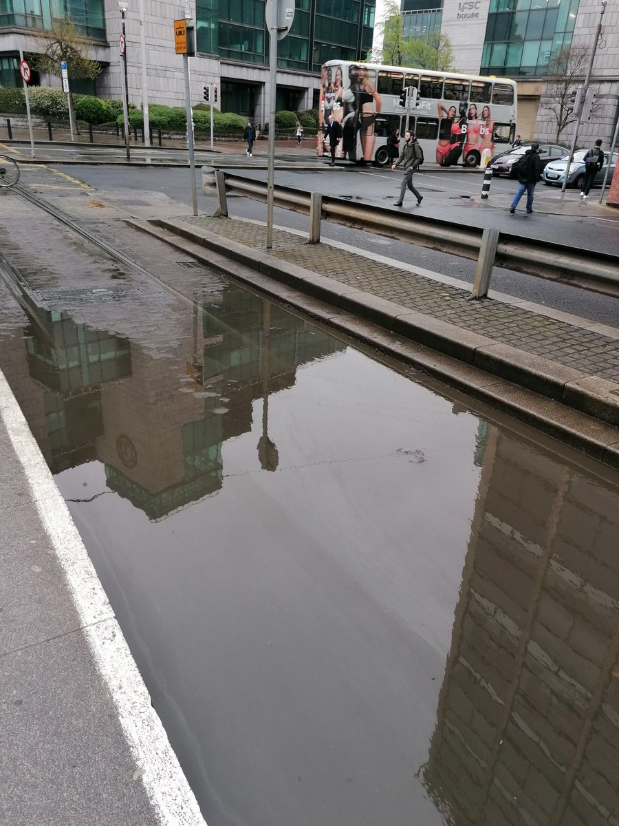 Tram tracks in Prague & Dublin @LUAS Where is all the rainwater supposed to go? Prague Goes Green With Grass Tram Lines praguemorning.cz/prague-goes-gr…