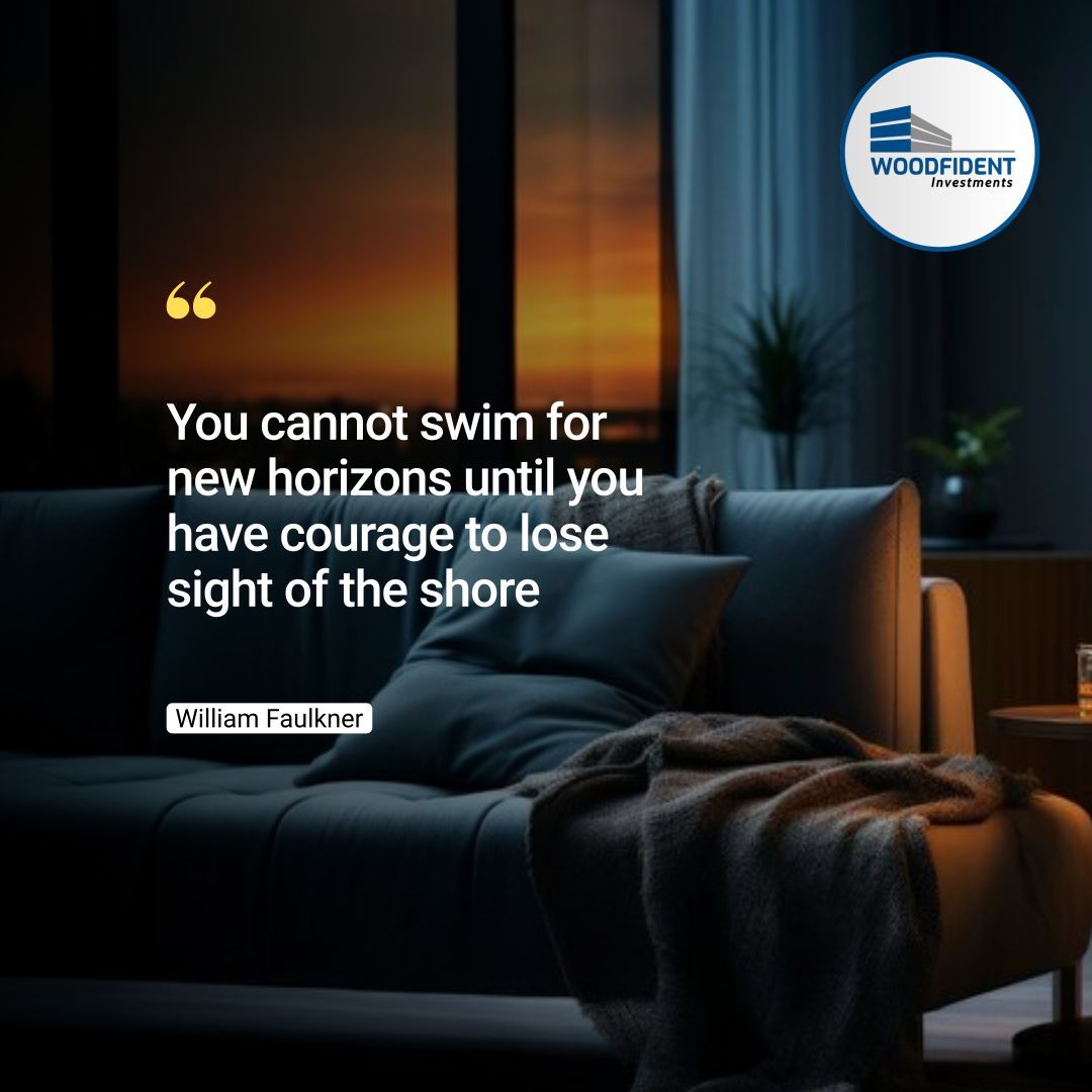 Embrace the unknown, courage leads to new shores ✅️

#fridaywisdom #quote #courage