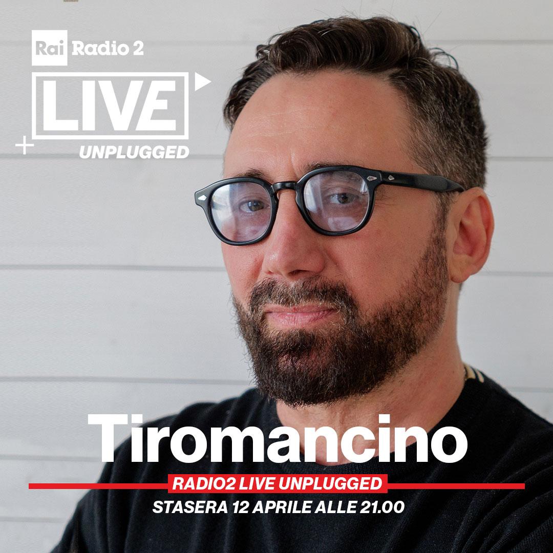 🎶 @Tiromancino #Radio2Live UNPLUGGED Questa sera in diretta dalla sala A di via Asiago dalle 21.00 alle 22.00 con @EmaStokholma 📻 su #RaiRadio2 e sul canale 202 del Digitale Terrestre 🔥