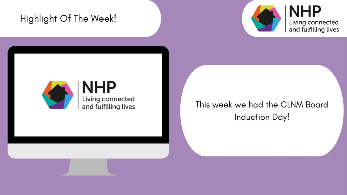 Highlight Of The Week! It's our favourite time of the week where we bring you our latest highlight! 🤩 #NHP #HouseProject #CareLeaversCan #CLNM #Trustees