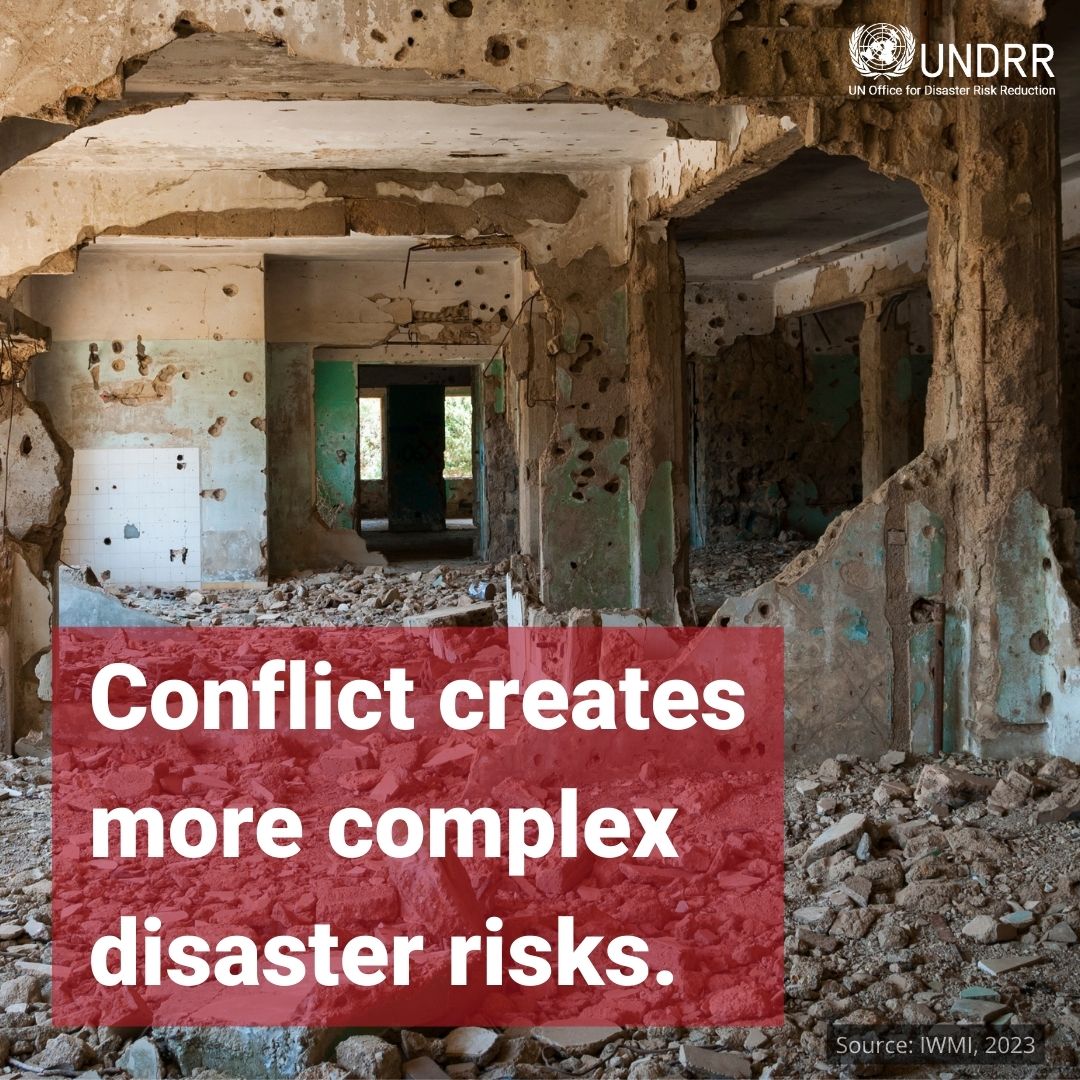 Conflict-sensitive #AnticipatoryAction can contribute to peacebuilding by 1️⃣ Defining vulnerability 2️⃣ Enhancing coordination 3️⃣ Building institutional capacities 4️⃣ Accessing sustainable finance 5️⃣ Integrating anticipatory action into development plans ➡️preventionweb.net/quick/80845