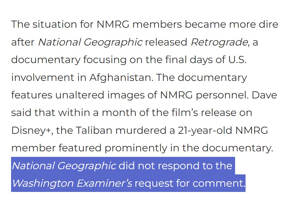 1208 Foundation (@1208foundation) on Twitter photo It sure would be interesting to hear from
<a href="/NatGeo/">National Geographic</a> and <a href="/WaltDisneyCo/">The Walt Disney Company</a>.
If everything was copacetic, why not just deny the claim? It sure would be interesting to hear from
<a href="/NatGeo/">National Geographic</a> and <a href="/WaltDisneyCo/">The Walt Disney Company</a>.
If everything was copacetic, why not just deny the claim?