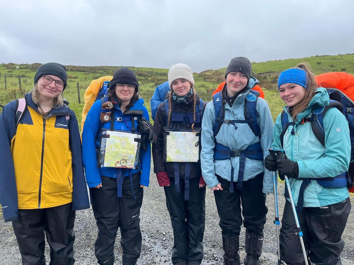 Our #Gold and #Silver #DofE groups are safely home after completing their expeditions in North Wales this week. They showed amazing team work and resiliance in challenging terrain and weather conditions. Sleep well, you should be incredibly proud. @Girlguiding @Girlguiding_NWE