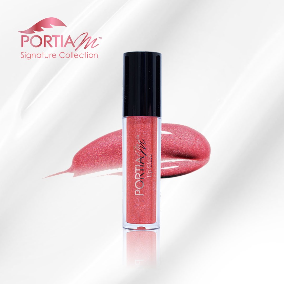 The perfect lip gloss for every occasion. 🛍️🛒 Now Available at @clicks_sa and Portia M Beauty Stores NB: SOLD SEPARATLY AT PORTIAM BEAUTY STORE FOR +/-R50 #PortiaMSignatureCollection #ShareTheGlow #makeupartist