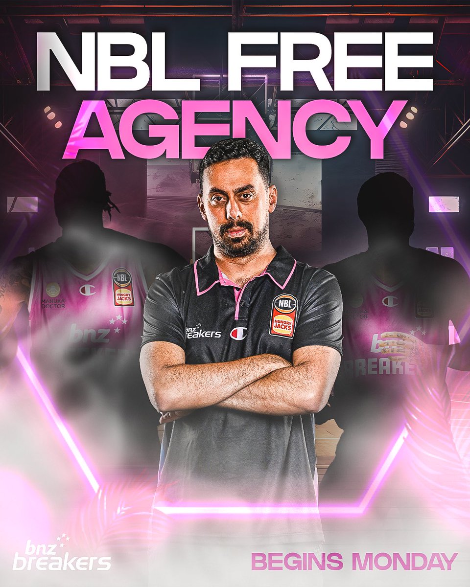 NBL free agency begins Monday morning & will kick start the roster formation for all teams 👀 Who would you be picking up!? 😅 #UNBREAKABLE