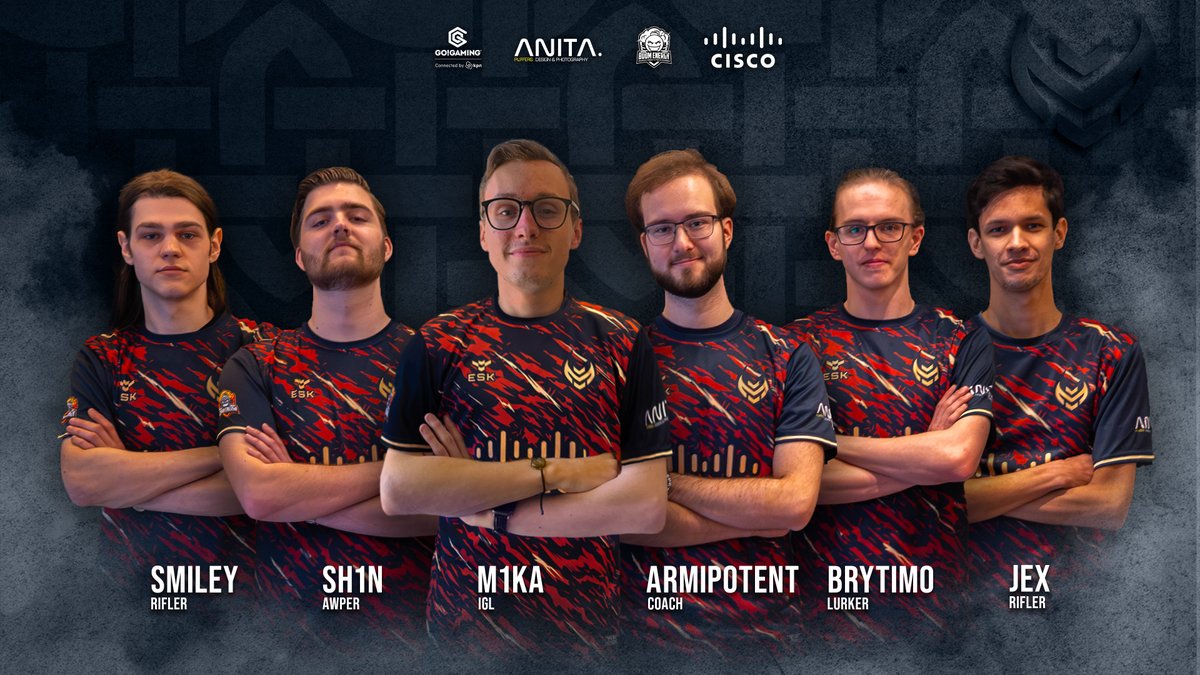 This weekend our @CounterStrike team will be playing at the 666 LAN in Belgium! We're not just here to compete, we're here to win! @666_gamers_VZW @ArmipotentCS @DeebenMika @Sh1nCS @Brytimo_CS @smileyjansen @JexCSGO