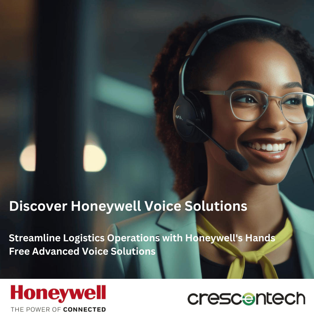 Optimize logistics with @honeywell 's Hands-Free Advanced Voice Solutions, empowering mobile workers to operate seamlessly. #CrescentTechGroup #Honeywell #AutomatedVoice