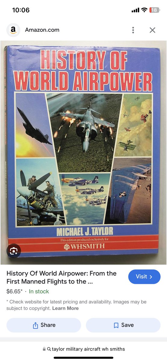 What’s an aircraft book you read aged 7 that changed your brain chemistry?