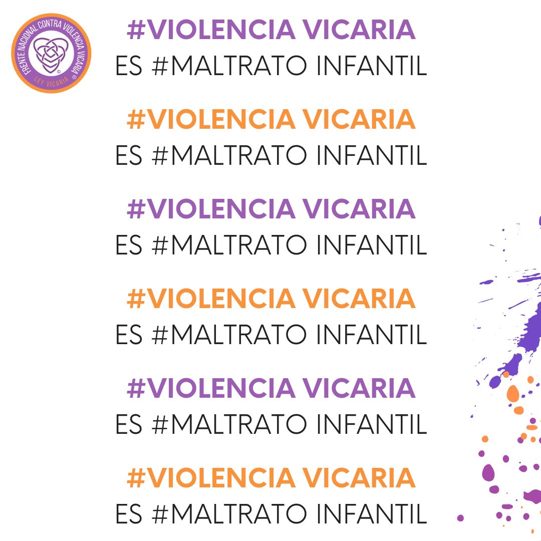 #VIOLENCIA VICARIA ES #MALTRATO INFANTAIL

#nomásviolenciavicaria
#conlasinfanciasno
#leyvicaria
#fncvv