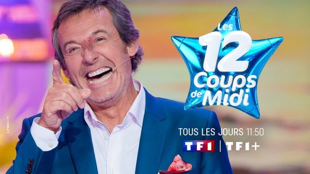 #Audiences @TF1 Superbes performances et un très large #Leadership pour @12coups_tf1 présenté par @JL_Reichmann 📌 2,9 M Tvsp 🔥 Jusqu’à 4 M Tvsp ✅36% PdA 4+ ✅34% PdA FRDA-50 ✅32% PdA 25-49 ✅33% PdA 15-34 Rdv à 11H50 sur @TF1 et @tf1plus