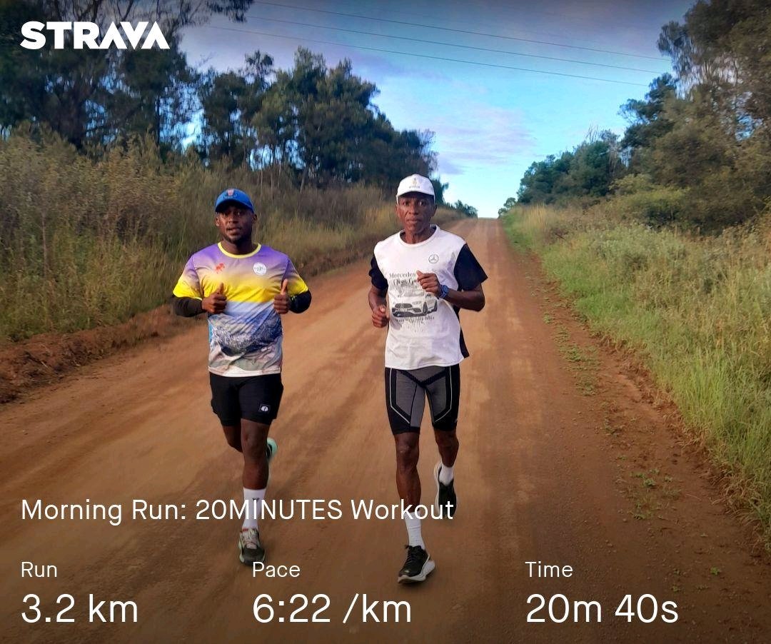Morning Run: 20MINUTES Workout 20 Hours to go until @2OceansMarathon 56km Race #TrapnLos #IPaintedMyRun Check out my activity on Strava: strava.app.link/NzjdbcnhJIb