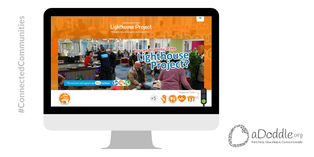 The Lighthouse Project provide a safe and welcoming environment where people can meet each other, find support, and access opportunities that are caring, social & educational. Find out more: adoddle.org/app/projects/1… #PeopleHelpingPeople #BetterTogether #Middleton