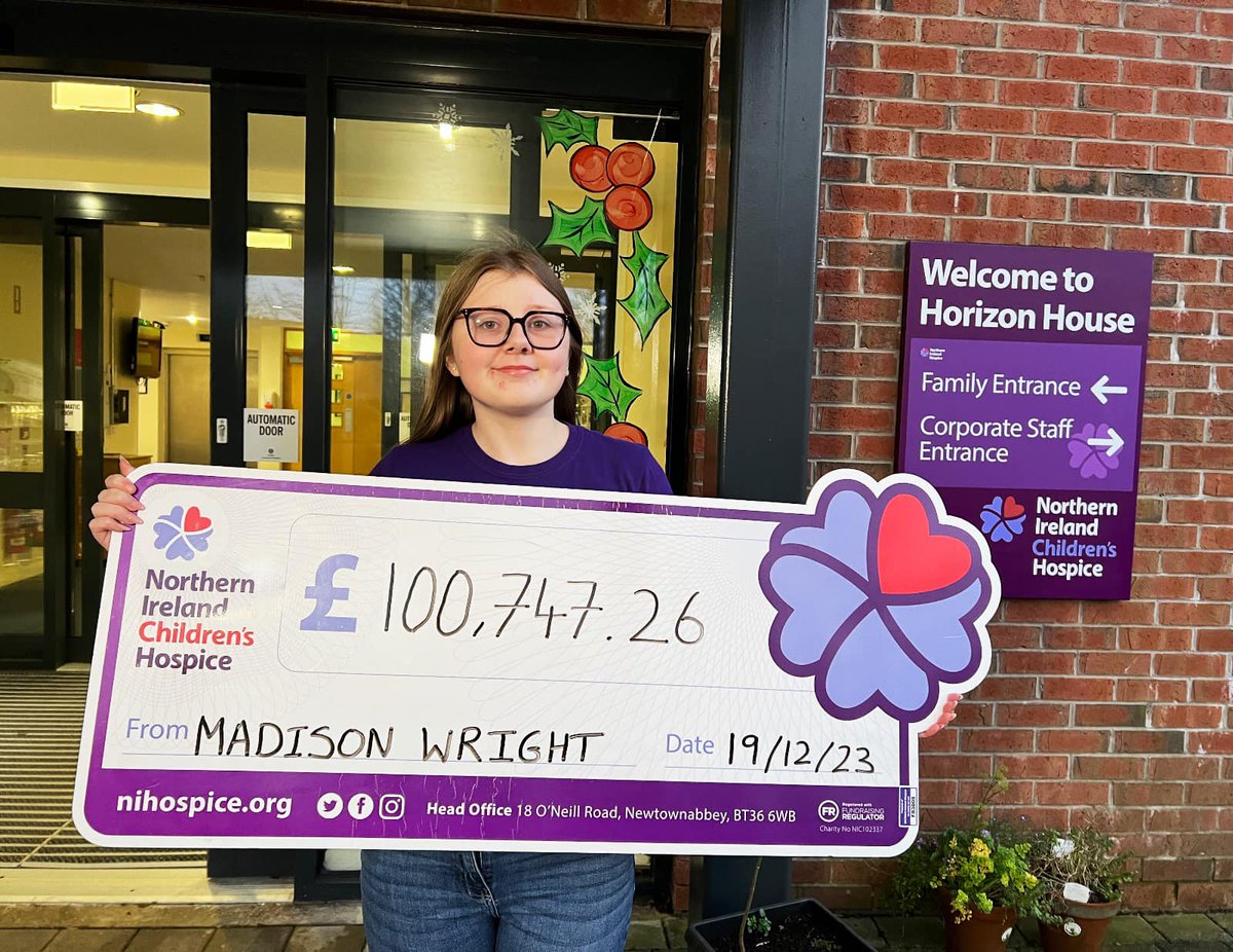 Congratulations to our wonderful Youth Ambassador, @madison_w47, who has recently been honoured with the Young Citizen's Awards 2024! This remarkable achievement is a testament to Madison's hard work and commitment to supporting @nichildrenshosp. Well done, Madison! 💜👏