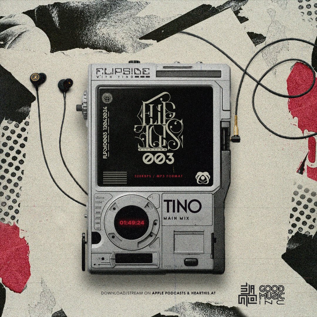 goodmuzicinc's tweet photo. FLPSID003
Grab that cup of coffee and a croissant, as @BhutsTunz takes us on a sonic excursion, exploring his downtempo collection. Ushered in by our host @djtino_ , with a flattering selection. Mixes Now Available!
#FlipSideWithTino #ExploringSideB https://t.co/nf4f1Rgije