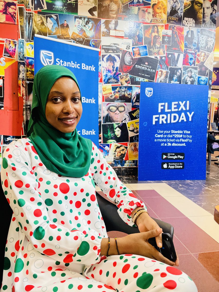 It's a Fridayyyy💃💃💃🥰🥰🥰
Don't miss out on a 3K discount at Century Cinemax branches (Arena, Acacia & Metroplex) when you pay using #FlexiPay today. Dial *291# and follow the prompts. #FlexiFridays