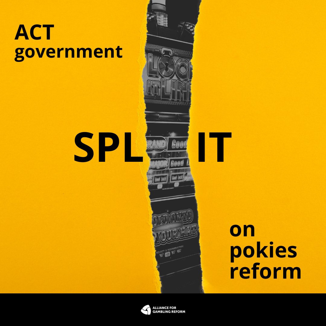 The ACT's Standing Committee on Justice and Community Safety has recommended 'that the ACT Govt does not commit to an ACT wide central monitoring system before fully exploring cashless gaming options'. The Alliance encourage them to act on both options. canberratimes.com.au/story/8585892/…