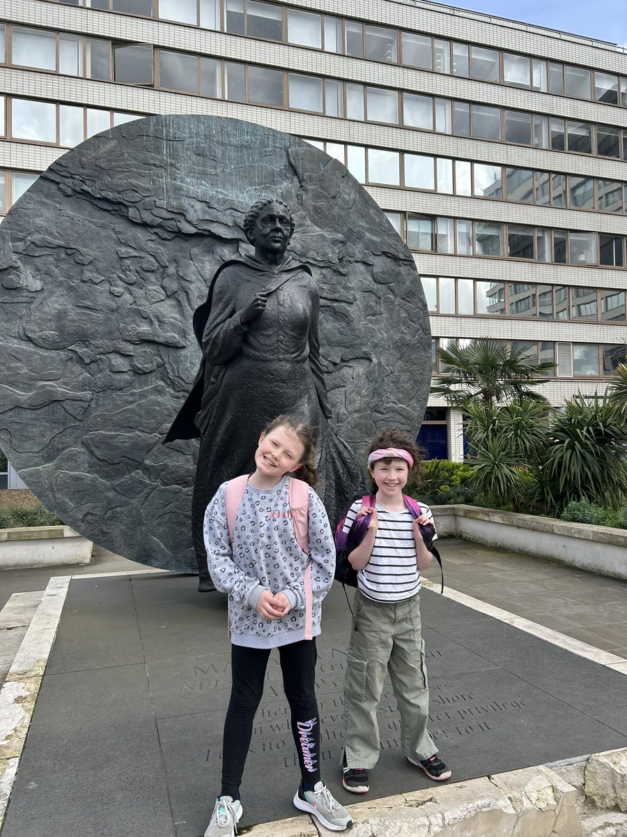 Last term @PrioryCEPrimary had an exciting visit from @seacolestatue & Trevor D Sterling My daughter Reese can't stop talking about it; she even wanted to see her statue during our London trip. Even her sister got in on the act! Link👇 maryseacoletrust.org.uk