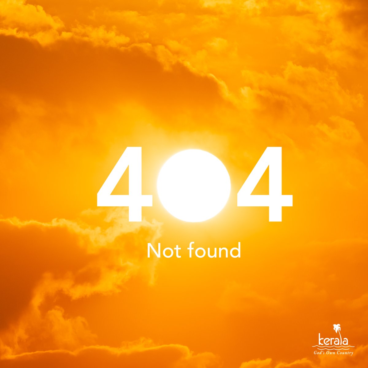 When the sun takes a summer break in God's Own Country. #404NotFound #Sun #KeralaTourism