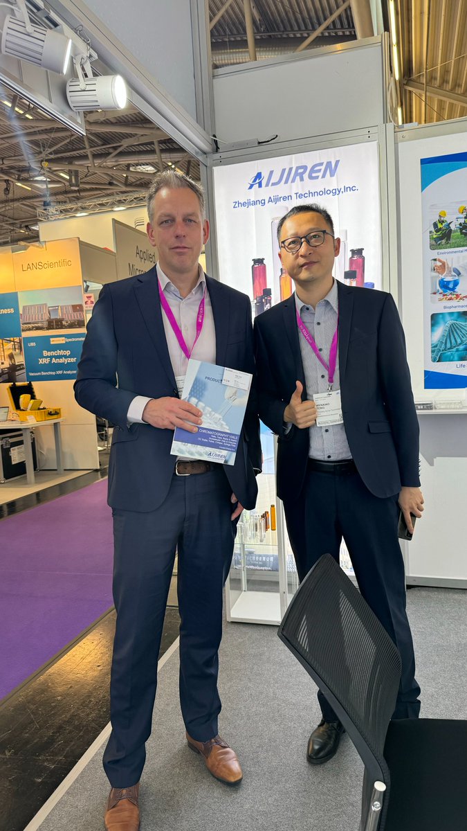 analysita exhibition is coming to an end.  Aijiren must be your right partner. Aijren--an excellent manufacturer of laboratory chromatography consumables. @analytica
api.whatsapp.com/send?phone=861…
#analytica2024 #laboratory #chromatography #supplier #HPLC #manufacturer