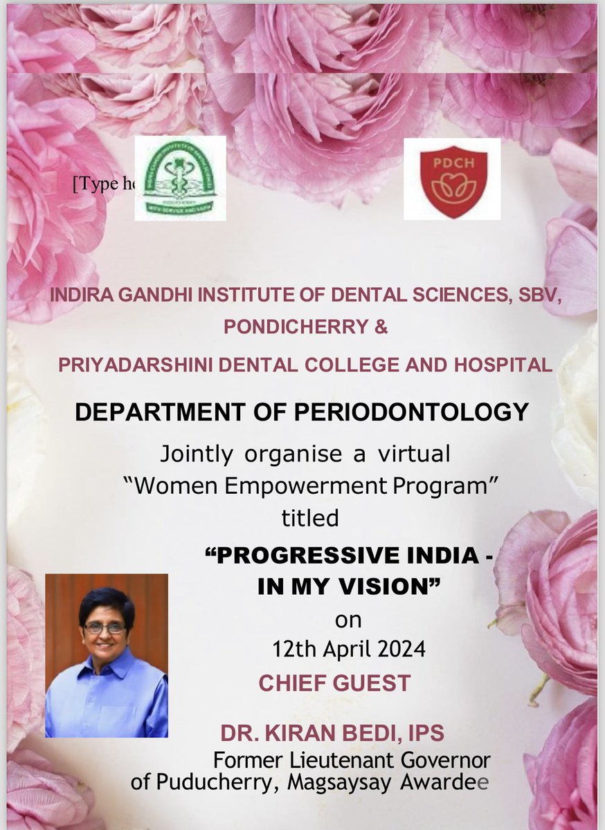 Today online session with Indira Gandhi Institute Of Dental Science Pondy and Priyadarshini Dental College and Hospital @pdchofficial23