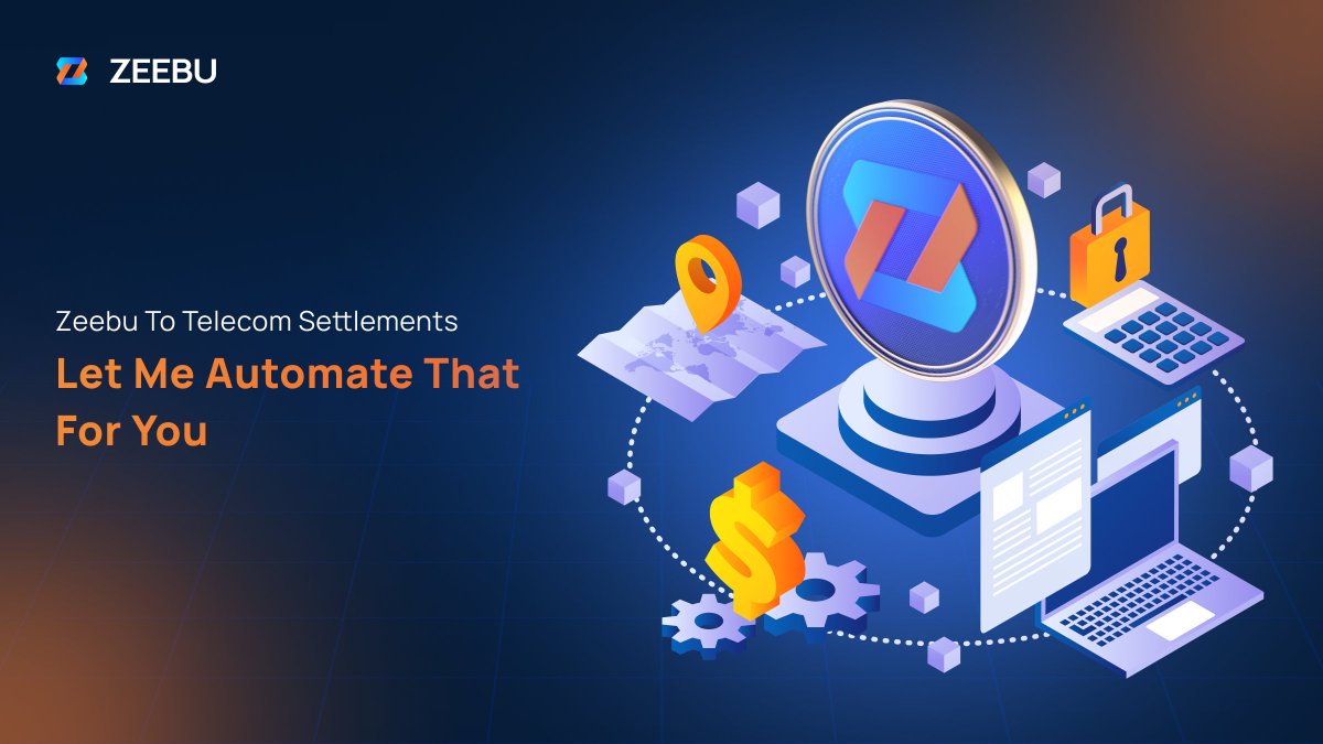 Revolutionize your telecom settlements with #Zeebu! 💼🤖 

Our automated solutions make managing finances a breeze, ensuring security and efficiency. Embrace the future of telecom with Zeebu Automation. 🔒💡