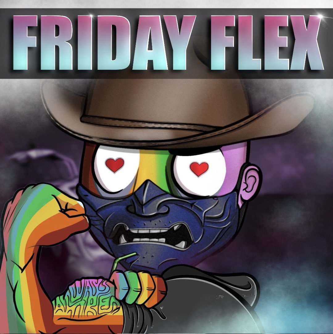 Happy #FridayFlex 💪
Let's make some noise for the #millionsmissing @alwaystirednfts 💙