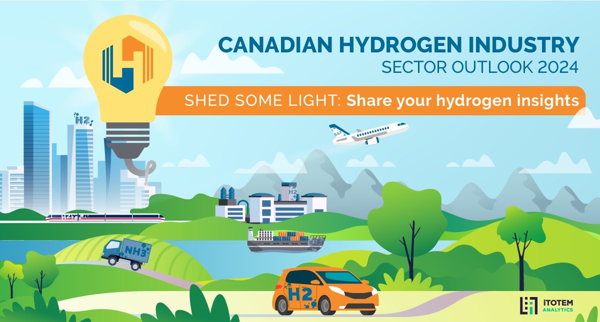 The CHFCA is looking for your feedback for the Canadian Hydrogen Sector Outlook! This survey will take approximately 10-15 minutes and all data will remain confidential. #hydrogen #hydrogenenergy #hydrogenindustry #netzero #hydrogenfuelcells #greeneconomy

itotem.trustedinsights.io/240716299880063