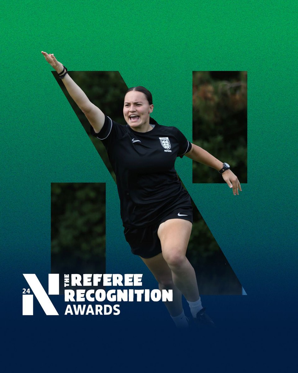 Who’s your refereeing Newcomer of the Year? We’re looking for a match official who’s brought exceptional talents, skills and potential during their first year. Got someone in mind? Nominate them today! bit.ly/RefRecAwards #RefereeRecognitionAwards
