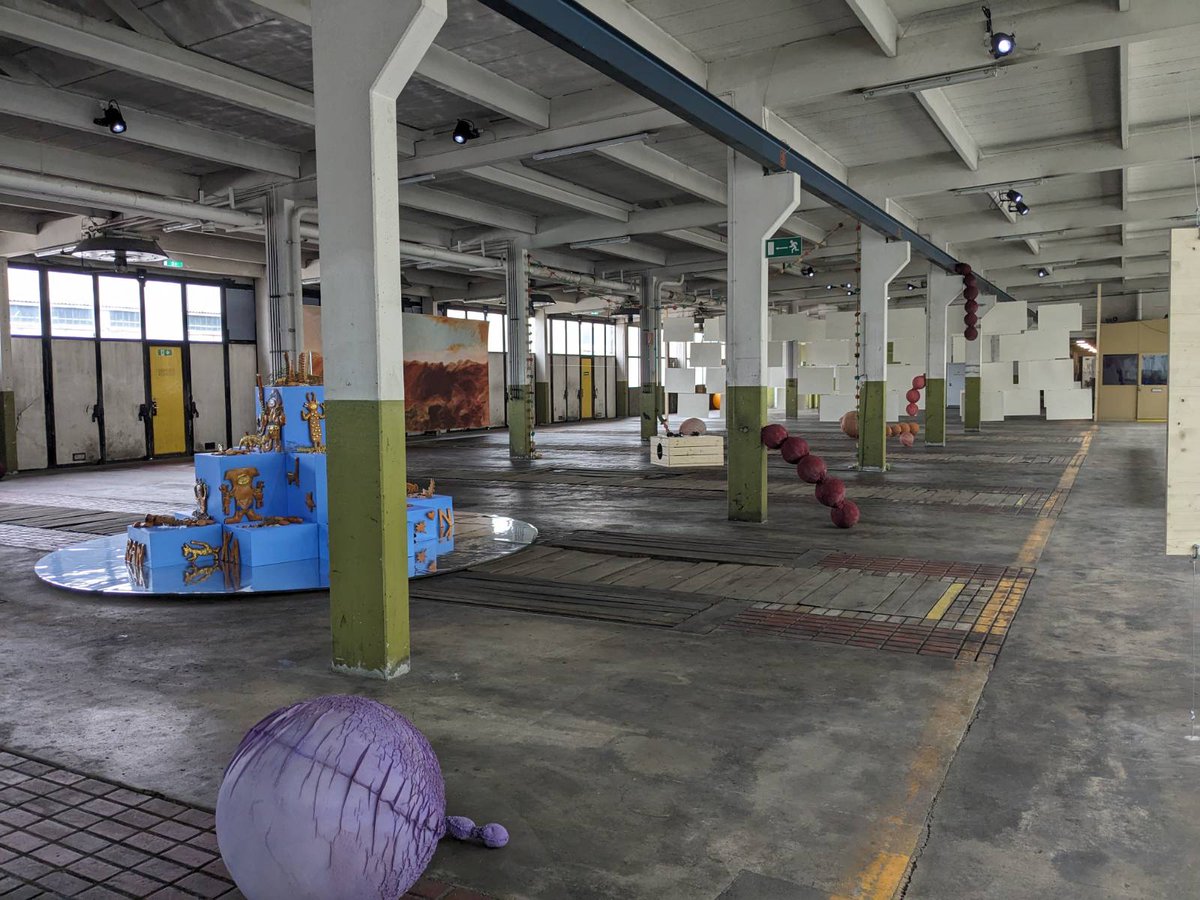 Catalonia_AT's tweet image. Catalan artist @emateo3d is exhibiting at the #KlimaBiennale in #Vienna. During the opening, she and curator Filipa Ramos shared insights on their work. Promoting and supporting Catalan talent #exteriors 
👉Visit until 14 July
ℹ️biennale.wien/festivalareal-…