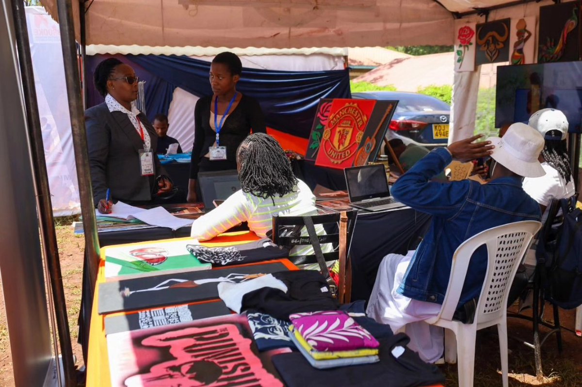 The Kenya Cultural Centre is at #KNDFF2024. We are running an exhibition showcasing our programs and services along with a Hustler Bazaar in line with #talantahela #DramaFest2024