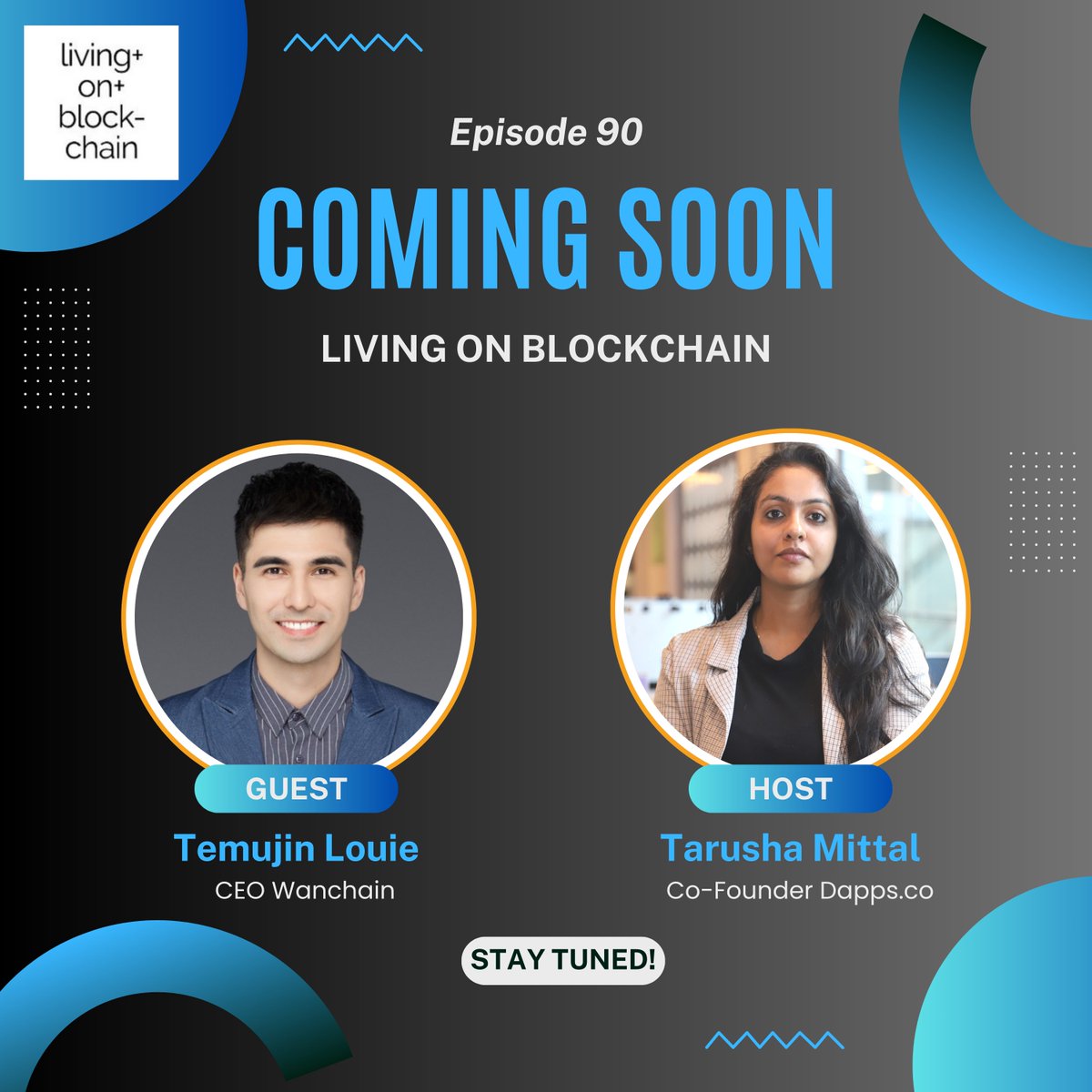 🌟 Exciting news! Our upcoming podcast episode featuring @TemujinLouie, CEO of @wanchain_org, is coming soon🎙️ 🤔 What's the secret behind cross-chain #interoperability and #Web3 that Temujin will reveal? Don't miss out - stay tuned for the episode drop! #Blockchain #podcast