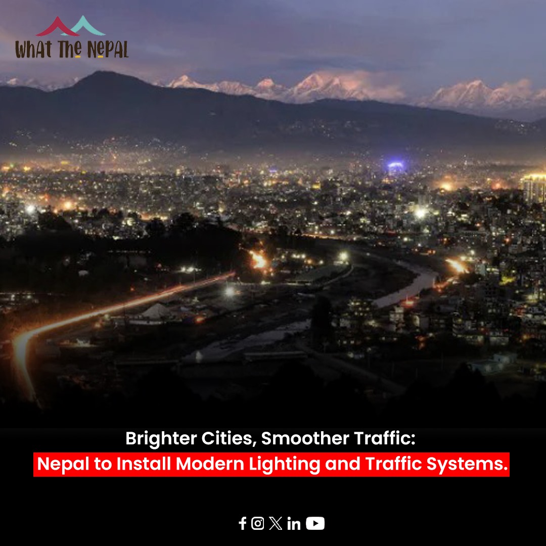 Read More: whatthenepal.com/2024/04/12/bri…
#Nepal #NepalInfrastructure #SmartCityInitiative #TrafficManagement #UrbanDevelopment #CityModernization #SmartTrafficLights  #SmartCityNepal #TrafficFlow #SustainableDevelopment #ModernCityPlanning  #CityImprovements #Whatthenepal