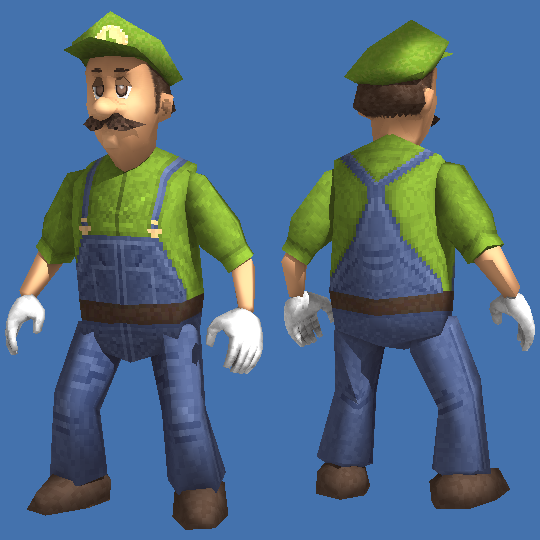 ok ok yeah i know, sonic, but i made this mario and luigi like 2 years ago and they're in dire need of an update