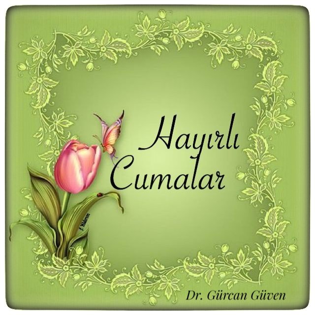 Cumamız mübarek olsun.

#HayırlıCumalar