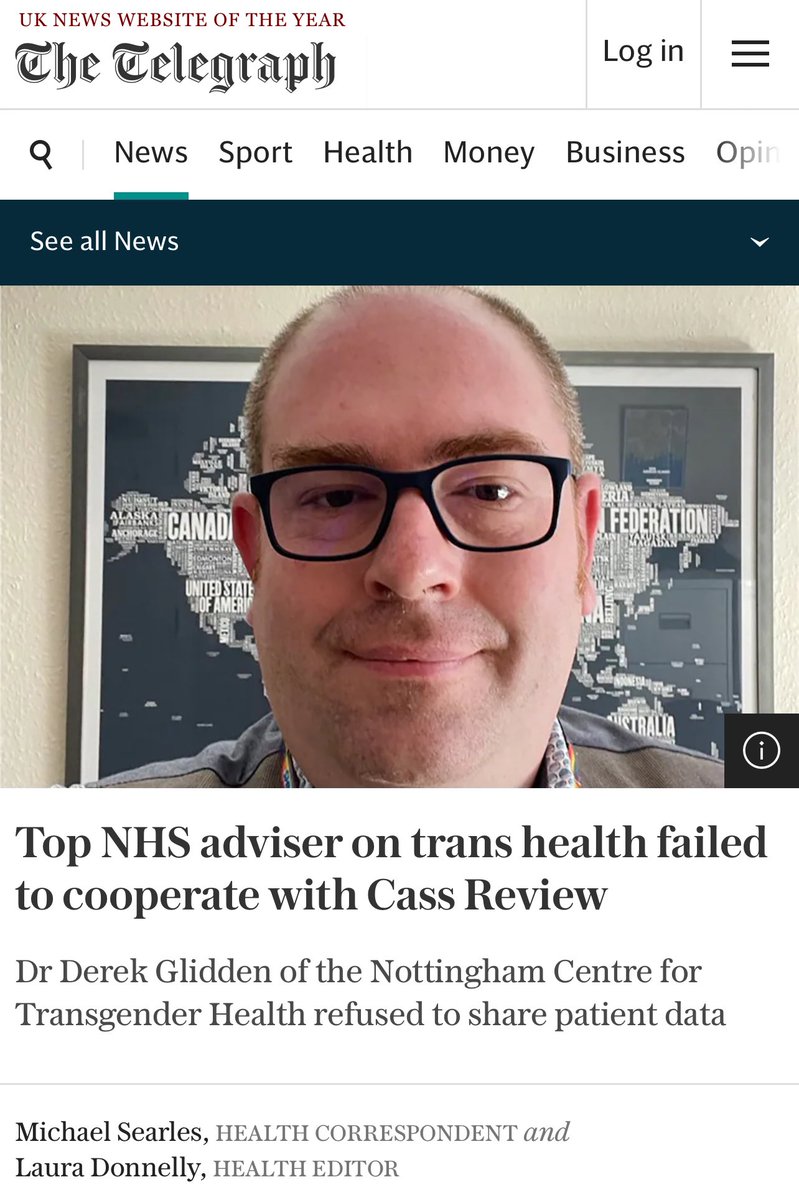 This is Dr @DerekGlidden Nottingham Centre for Transgender Health @NottsCTH He and his clinic chose not to assist @thecassreview Why? @NHSEngland Did Derek ever consider BRAN? Benefits? Risks? Alternatives? What if I do NOTHING? #CassReview @CanSG_org