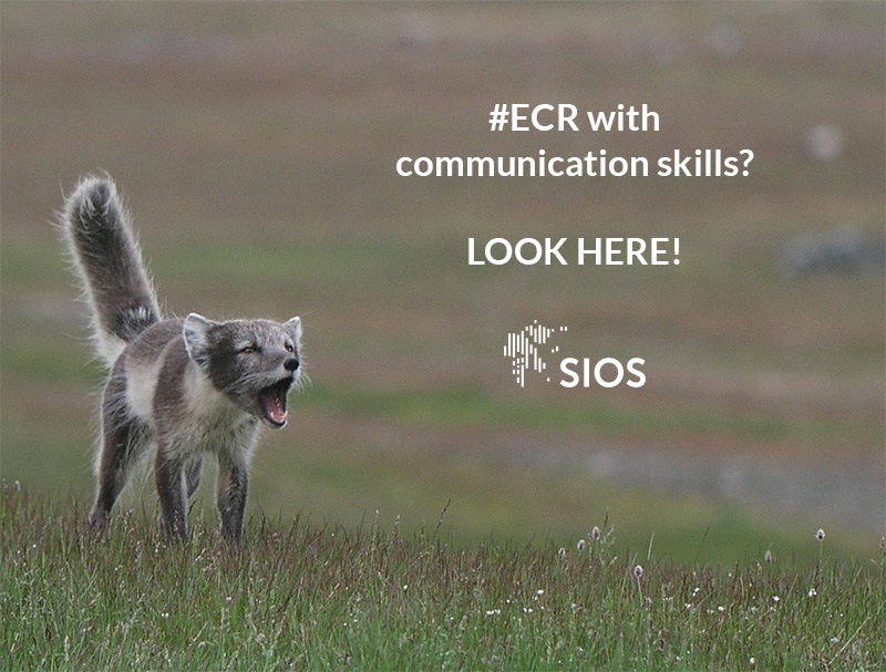 🔥 📢 Burning for science communication? 🔥 📢 @SIOS_KC is looking for an #ECR who wants to contribute and benefit from their international #communication team. 📅Application deadline: 10 May 💻sios-svalbard.org/ECR_IAG #SIOS #Svalbard #Arctic