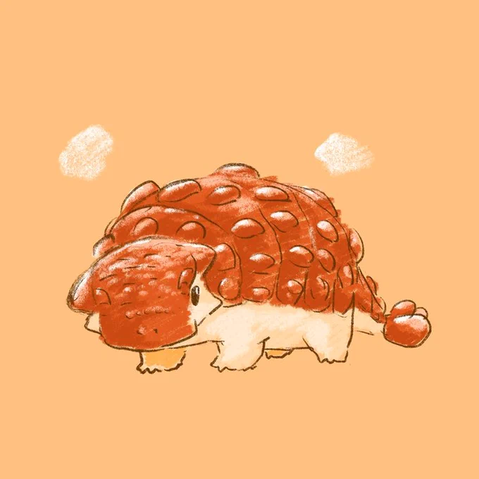 【パンキロサウルスシリーズ】アンキロパンはいつも焼きたて #パンの日 