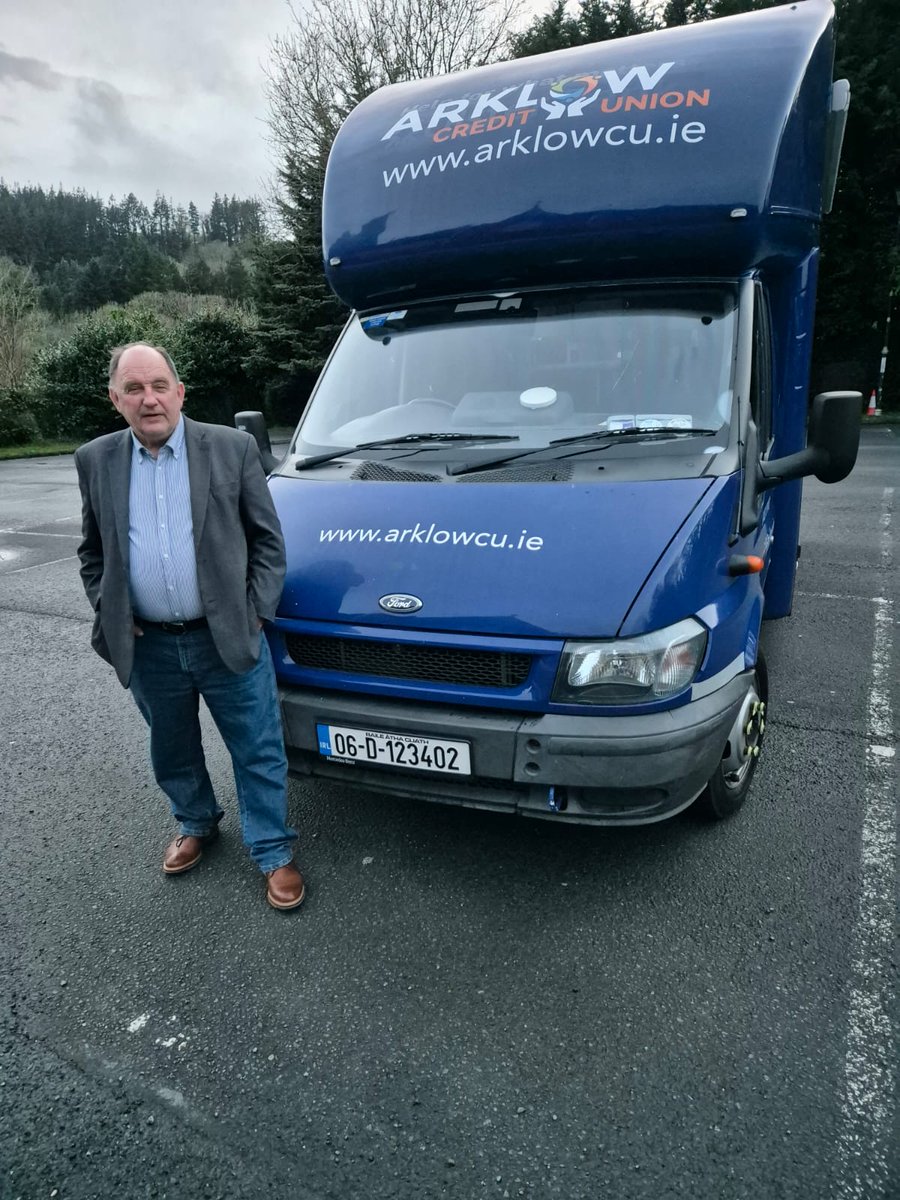 Wicklow @IFAmedia Chairman @TomByrneIFA in attendance at the launch of the Arklow Credit Union mobile unit in Avoca last night. A great initiative 👏 @CultivateCU