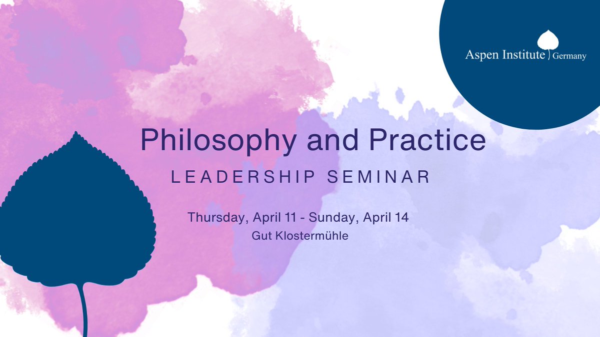 And so it begins! Our #LeadershipSeminar #PhilosophyandPractice has begun, and we are looking forward to a productive weekend, full of thought-provoking learning sessions and productive discussions guided by our expert moderators Prof. Dr. Carol Gluck and @RuthGirardet.