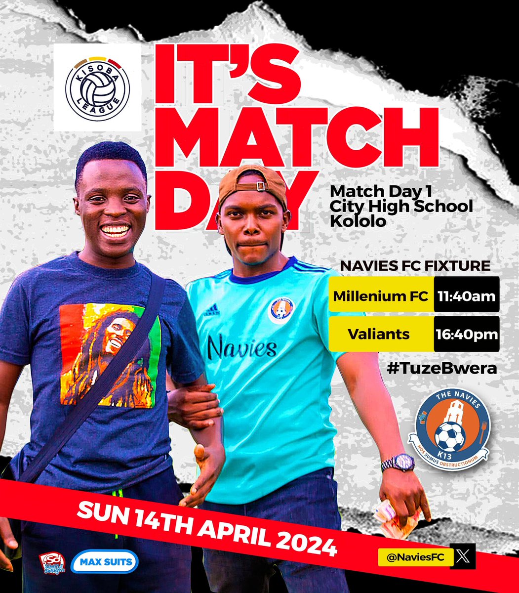 Unveiling aside!! We're ready for @KISOBALeague this Sunday at City High School, Kololo. 💪 C'mon @Fc3Millennium and @valiantsk10 #KLReturns