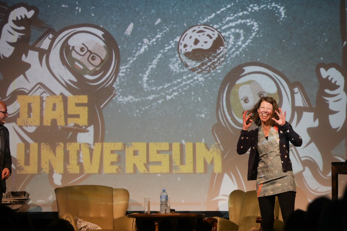 Die Liveshow zu Folge 100 unseres Podcast "Das Universum" am Palmsonntag in Deutschland war ein großer Spaß! Hier gibt es ein paar schöne Bilder davon (Alle Fotos: Marc Vollmannshauser)