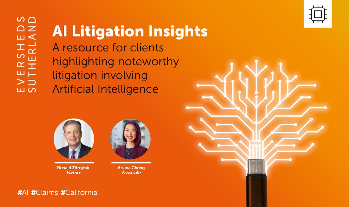 In the latest #AI Litigation Insights, the court is being called upon to determine the necessary standard of care when using #ArtificialIntelligence driven software in our highlighted case analysis of Jeremy Jong vs Blue Shield of #California. Read more: esglobal.law/3Uc3u4G