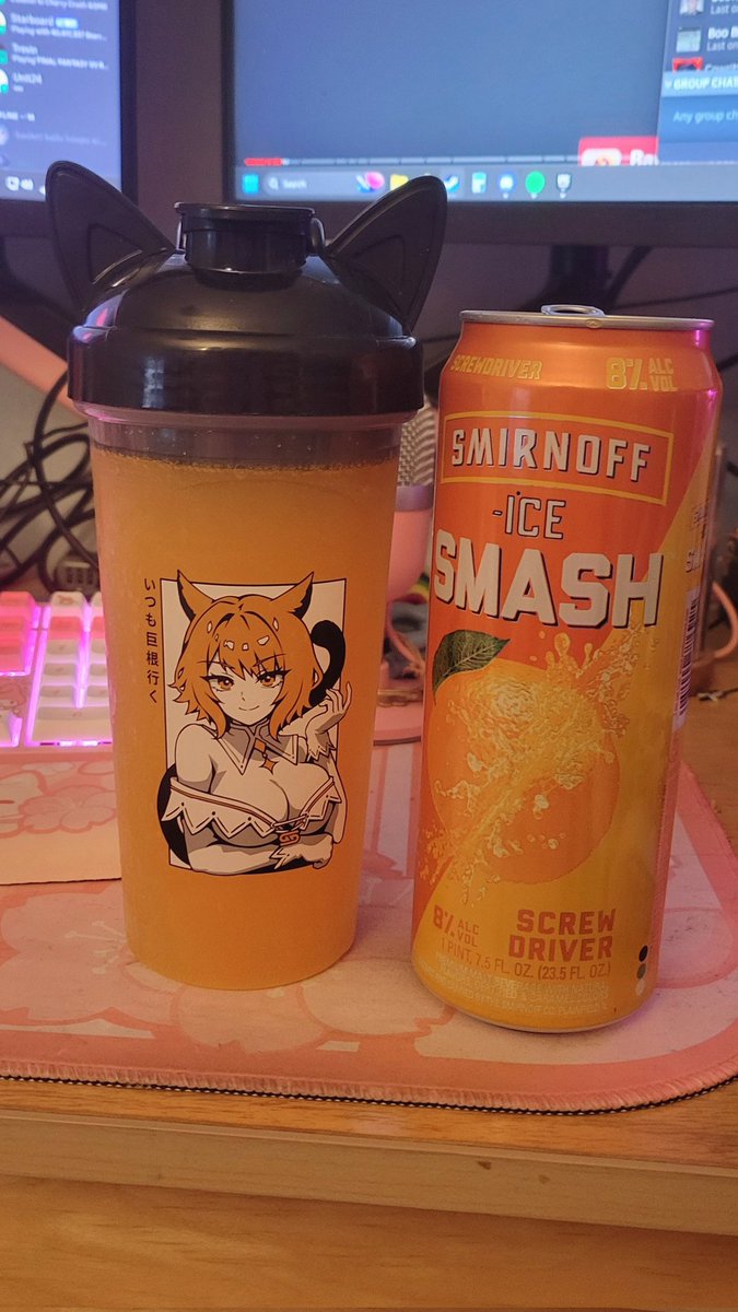incase you werent aware, @GamerSupps, a waifu cup is the perfect size to fit a tallboy