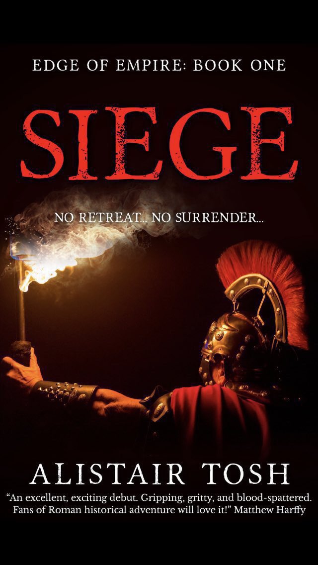 NO RETREAT…NO SURRENDER SIEGE - Edge of Empire - Book One “An excellent, exciting debut, gritty and blood-spattered. Fans of Roman historical adventure will love it” Matthew Harffy 🇬🇧Amazon.co.uk/dp/B09SLWHP8T 🇺🇸🇨🇦🇳🇿Amazon.com/dp/B09SLWHP8T #HistFic #Roman