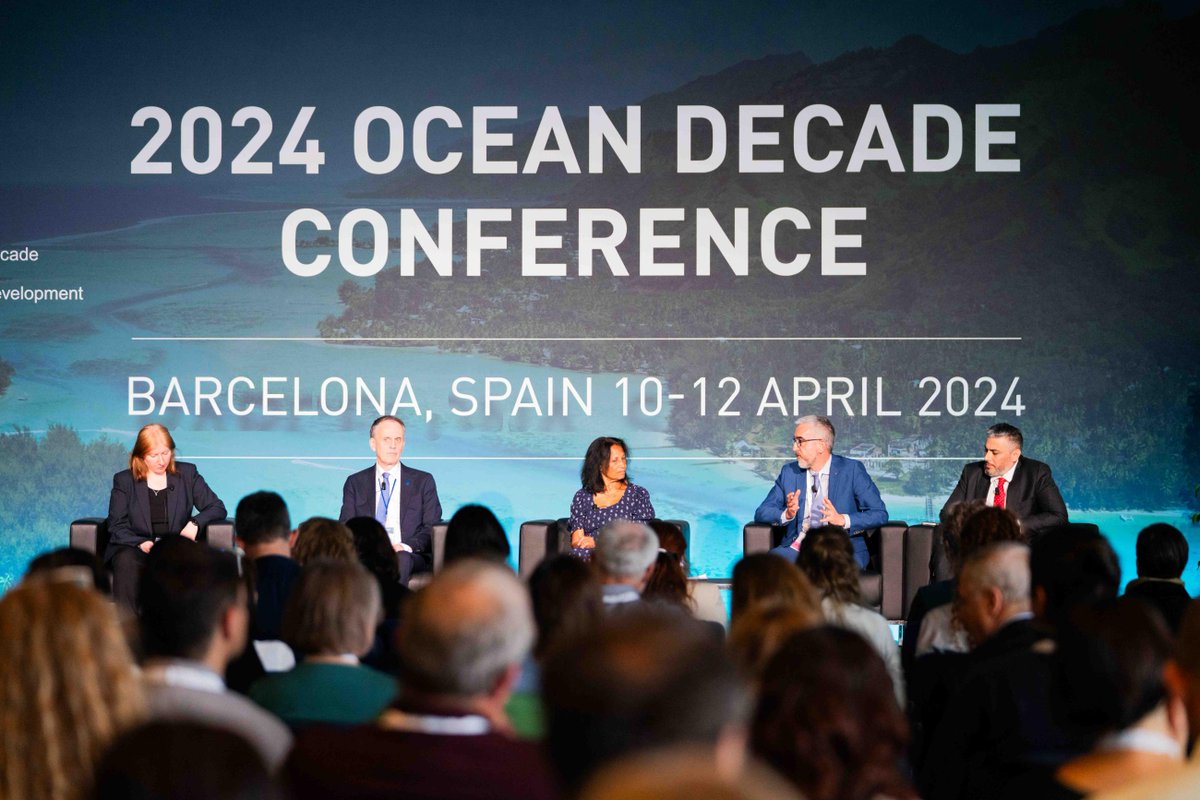 Want to get the highlights from the 2024 #OceanDecade Conference in #Barcelona? @IISD_ENB is covering the full programme of the conference, providing summaries and analyses of main sessions and side events. Get the overall and daily coverage here: enb.iisd.org/2024-ocean-dec…
