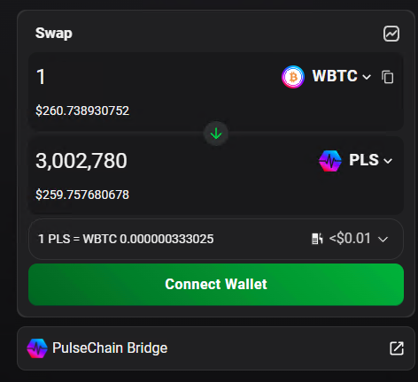 #Bitcoin did notice this free $40M market cap coin free to addresses with #WBTC on #Ethereum. Surely you heard about all the free coins on PulseChain.com right? DO NOT click links in responses. Imposters. Yes, this free coin has a higher market cap and liquidity than