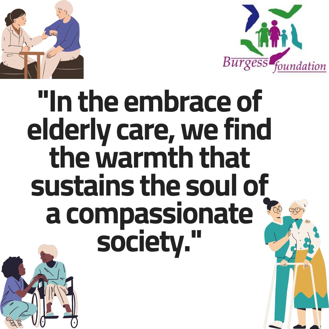 Happy Friday! Let's start the day with gratitude for the embrace of elderly care, a cornerstone of our compassionate community.
#ElderlyCare