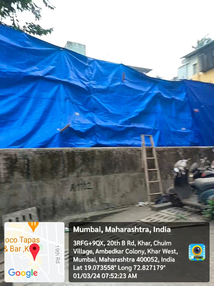 Hey @mybmcWardHW, the illegal construction at Mazhar's site is a complete disgrace! DO KADAM, AE BODKE & JE JOG are staining HW WARD's name! It's high time to put an end to their havoc and demand answers! #NoMoreExcuses #EndCorruption 🚫👮‍♂️