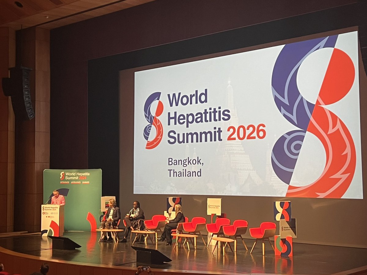The next #WorldHepatitisSummit will be held in Thailand 🚀🚀🚀 

Dr. Thongchai Keeratihuttayakorn, Director-General of the Disease Control Department, Thailand welcomes everyone to Thailand in 2026! 

#IntegrateAccelerateEliminate #HepCantWait